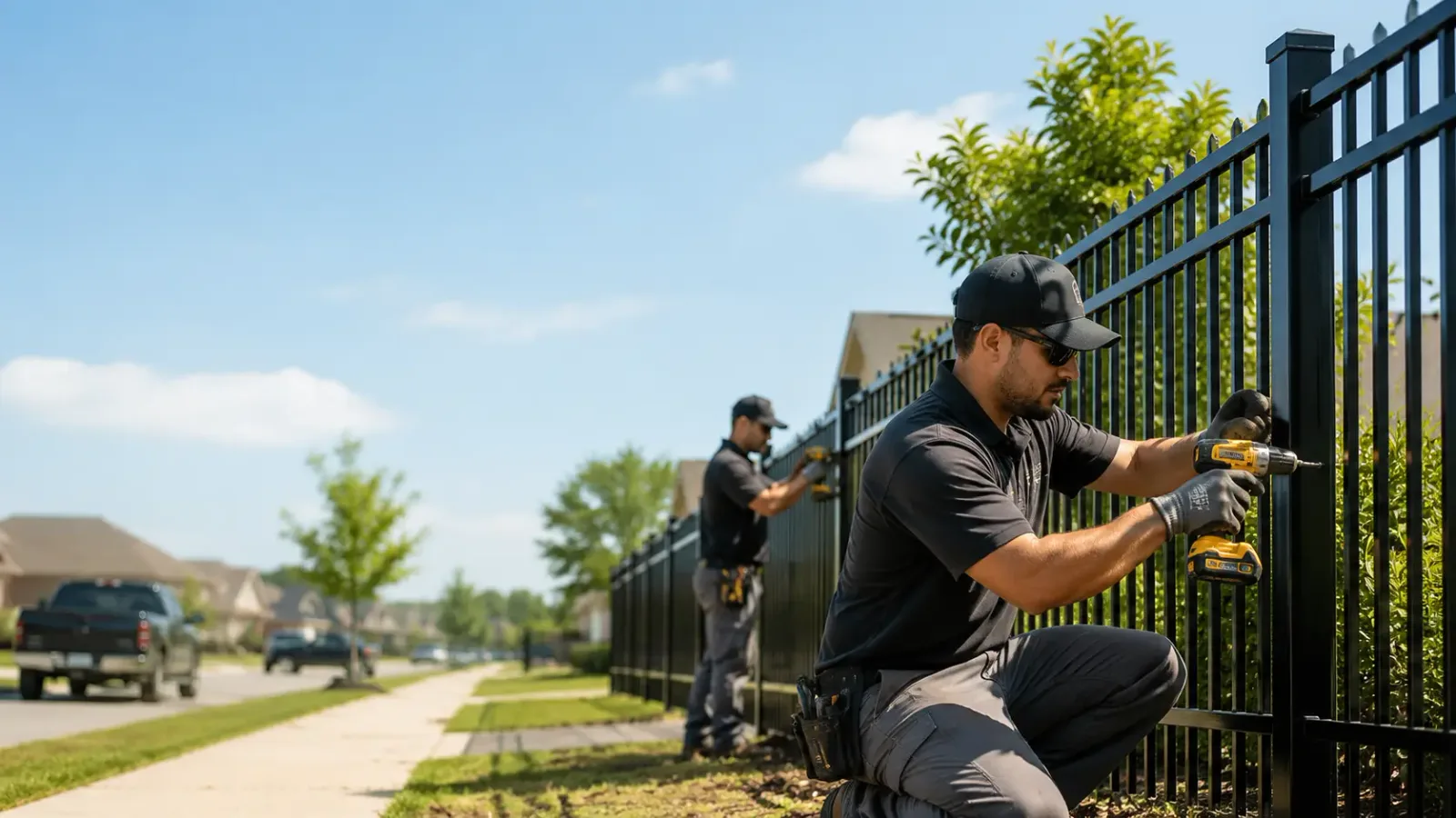 Metal Fence Installation in Dawson, IL